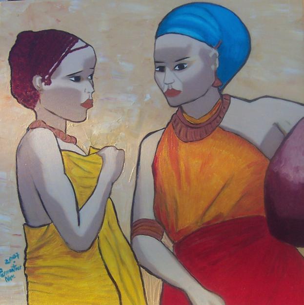 Jeunes femmes galla - Yuna Parmentier - Click to enlarge