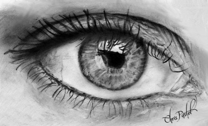 et mon oeil - Chris Pastel - Click to enlarge