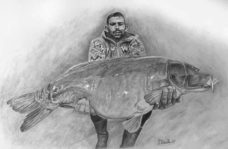Le Pêcheur 2 - Chris Pastel - Click to enlarge