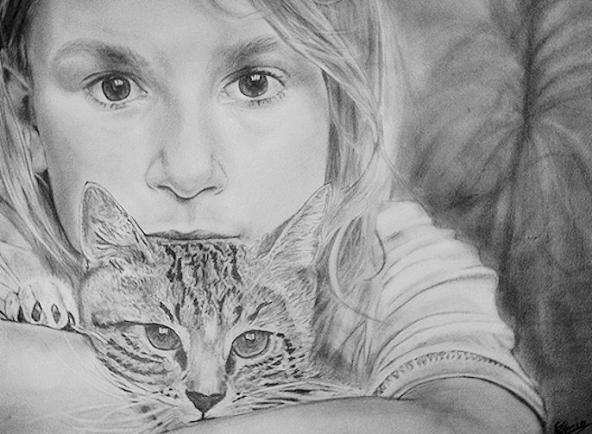 Reflet de tendresse - Chris Pastel - Cliquer pour afficher en grand