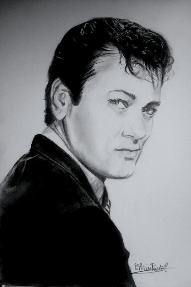Tony Curtis - Chris Pastel - Cliquer pour afficher en grand