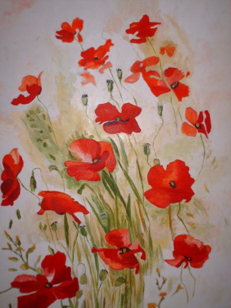 coquelicots - Brigitte Stienne