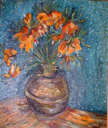 le bouquet - Brigitte Stienne