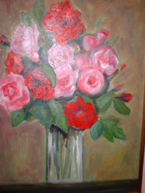 les roses - Brigitte Stienne