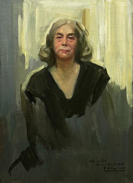 Carmen Martín Gaite - Pintor Alejandro Cabeza - Alejandro Cabeza