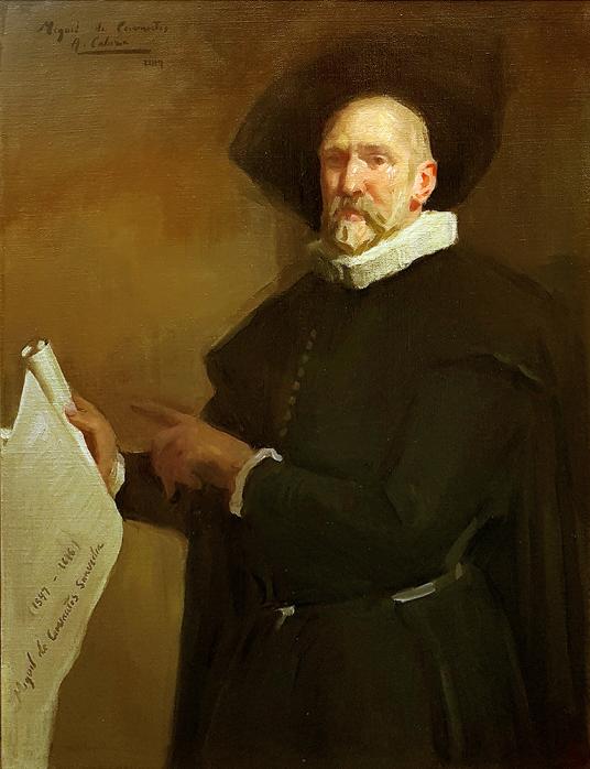Miguel de Cervantes - Pintor Alejandro Cabeza - Alejandro Cabeza