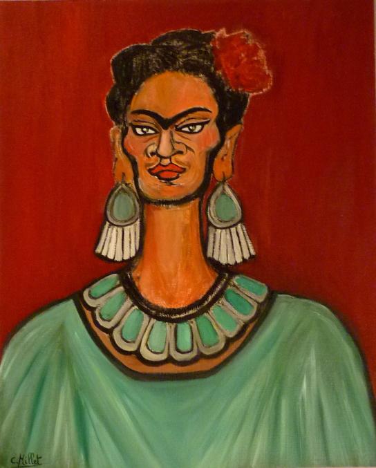 Frida Kahlo, Grande Prêtresse aztèque - Cindy Millet