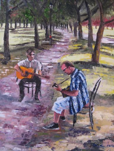 Au parc Bellerive - Florin Pop