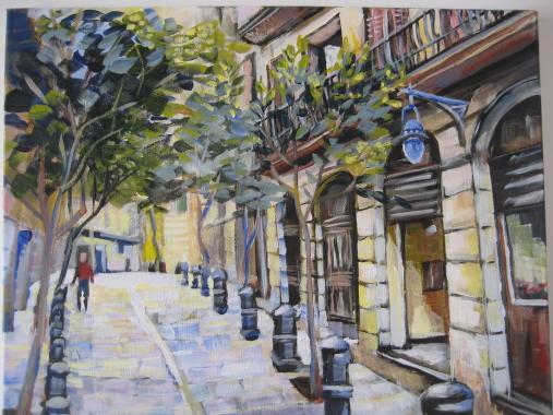 Rue a Barcelone - Florin Pop