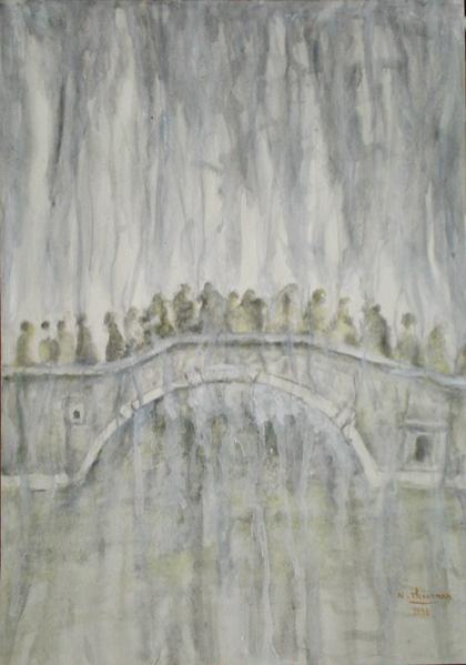 Le Pont - Nicole Thévenon