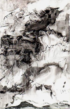 Les Chevaux - Nicole Thévenon