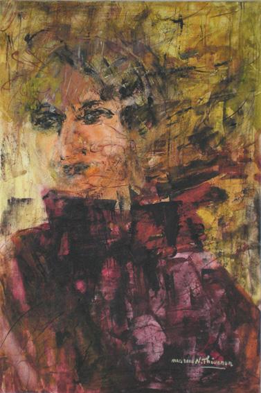 La femme en Rouge - Nicole Thévenon