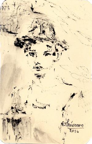 Petit portrait - Nicole Thévenon