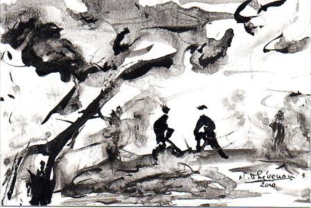 Sous l'arbre - Nicole Thévenon