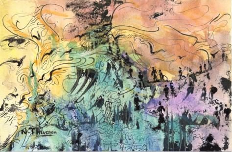 Volcanique - Nicole Thévenon