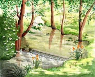 Bord de Rivière - Sylvy Rigal