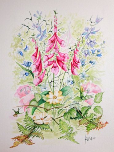 Bouquet sauvage - Sylvy Rigal