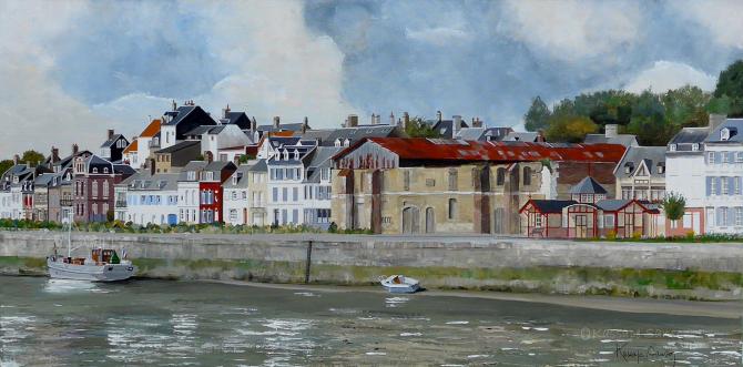 Calme promenade sur Saint-Valery - Kassape Sanson - Cliquer pour afficher en grand