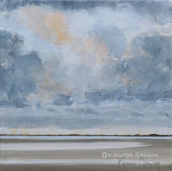 Ciel d'Octobre en Baie - Kassape Sanson - Cliquer pour afficher en grand