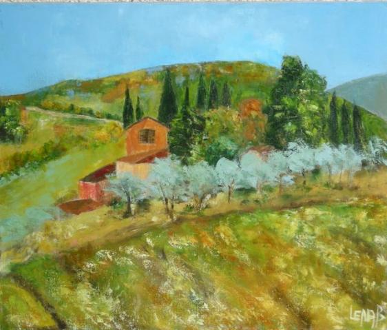 La Toscane - Lena Bregeon