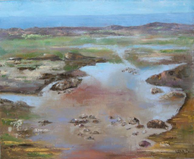 Marée basse,Ile d'Yeu - Lena Bregeon - Cliquer pour afficher en grand