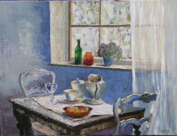 Le petit déjeuner - Lena Bregeon - Click to enlarge