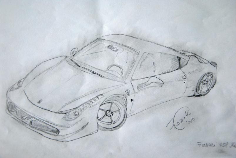 Ferrari - Fazakas Cristine - Click to enlarge