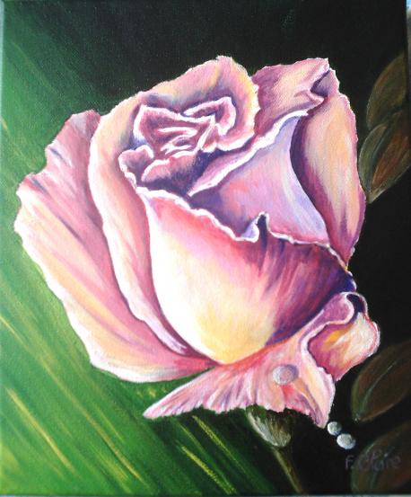 Larmes de rose - Frelon Claire