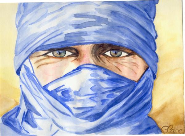 L'homme bleu - Frelon Claire - Click to enlarge