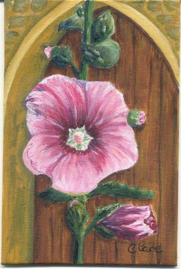 Porte fleurie - Frelon Claire