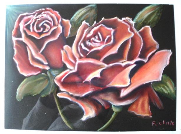 Roses rouges - Frelon Claire - Click to enlarge