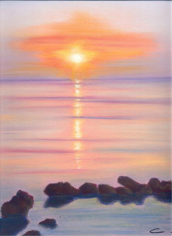 Soleil rouge - Frelon Claire