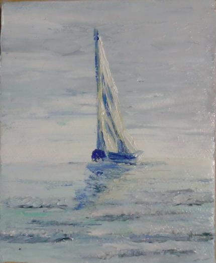 Voile solitaire - Frelon Claire