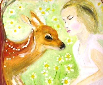Le faon et l'enfant - Patrick Riou