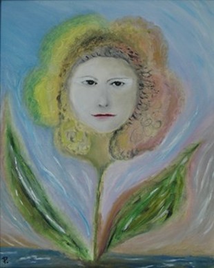 Femme fleur - Patrick Riou