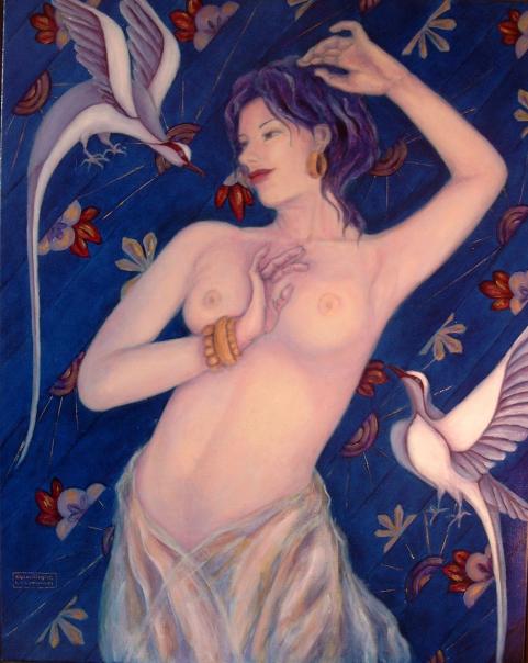 L'oiseau bleu - Dominique Leuthold
