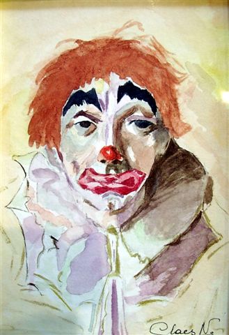 Clown carotte - Nicole Claes
