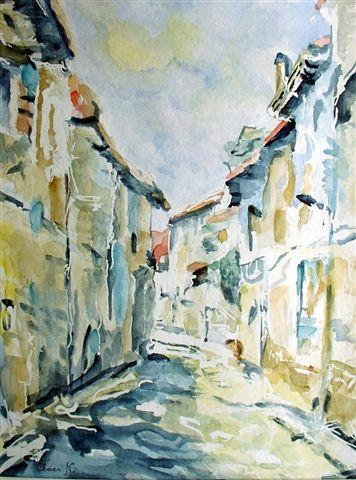 Ruelle ensoleillée - Nicole Claes