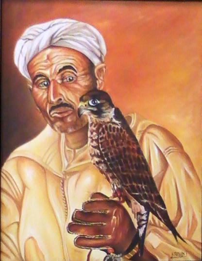 Le fauconnier - Abdelkhalek Krouni