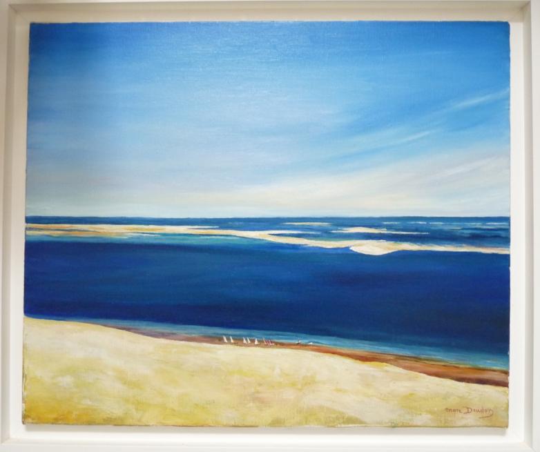 Survol depuis la dune - Marc Deudon - Cliquer pour afficher en grand