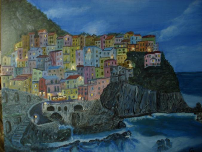 Manorola Nights Italy - Ron Castle - Click to enlarge