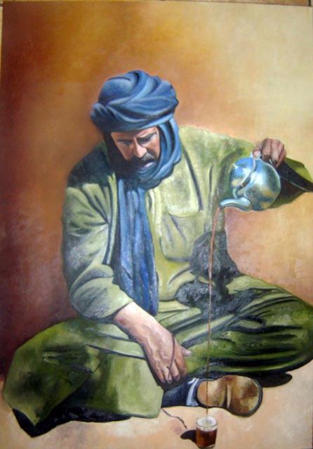 un thé chez les toureg - Kebaili Abdelghani