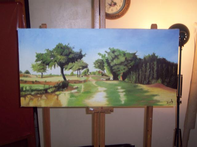 paysage - Kebaili Abdelghani - Click to enlarge
