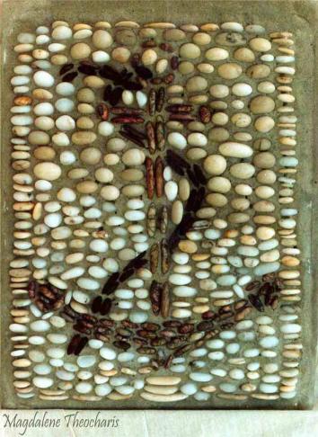 ANCHOR PEBBLE MOSAIC - Magdalene Theocharis