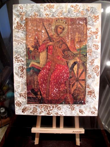 ST. CATHERINE OF ALEXANDRIA - Magdalene Theocharis