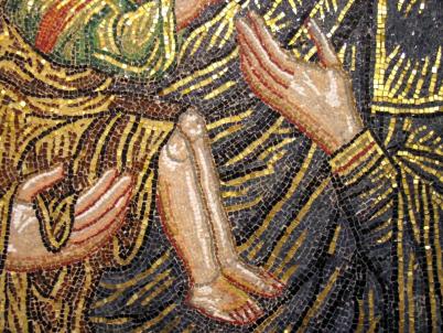 DETAIL 2 VIRGIN OF EPISKEPSI - Magdalene Theocharis