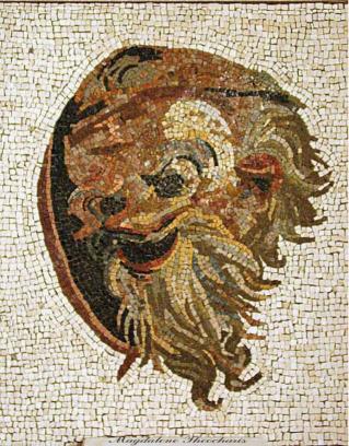 ROMAN MASK.REPLICA - Magdalene Theocharis