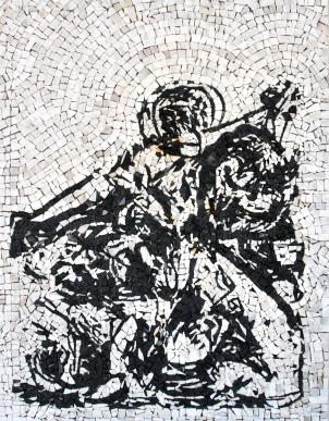 ST. GEORGE AFTER POLLOCK - Magdalene Theocharis