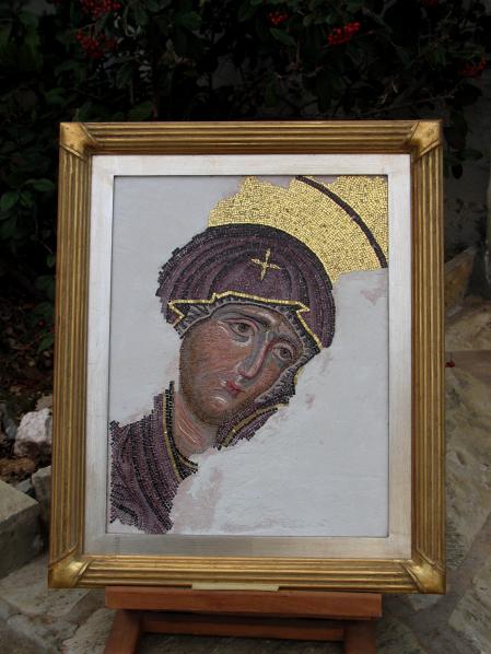 DEESIS VIRGIN. ST.SOFIA - Magdalene Theocharis