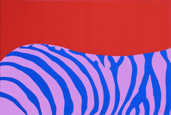 Zebra technicolor II - Rui Pinto-Coelho